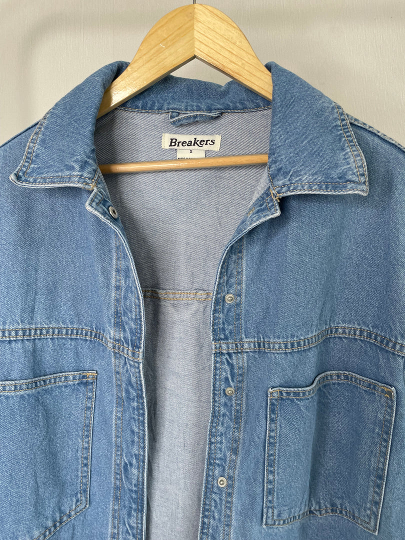 Breakers Denim Shacket-Bust 44