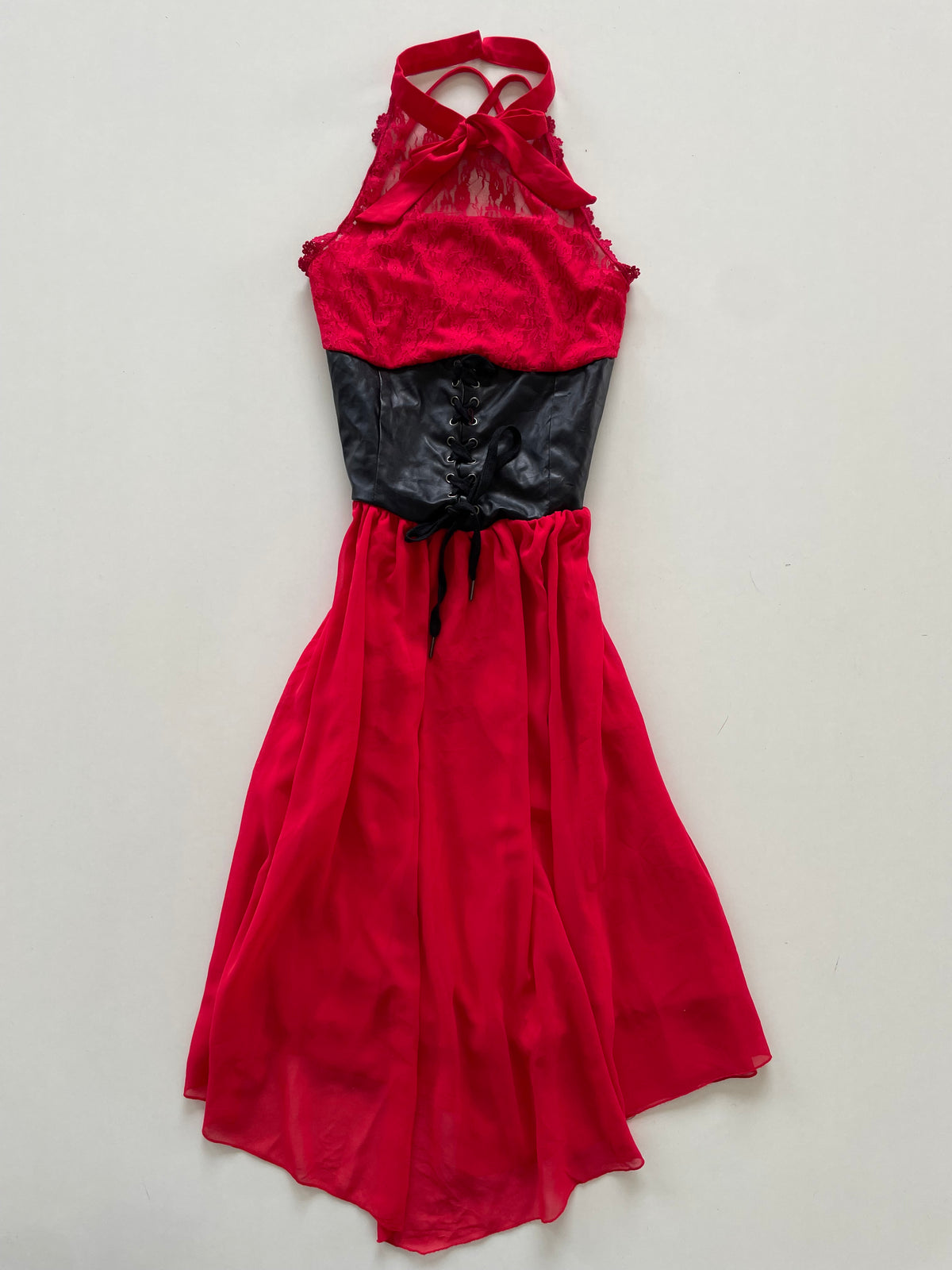 Blood Lady Vintage Goth Dress-Bust 34 to 36