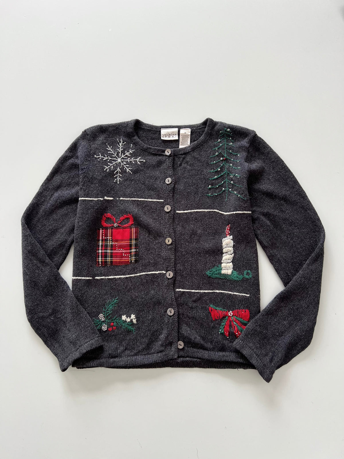 Villager Sport Christmas Sweater-Bust 42
