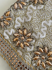 Vintage Embroidered Top-Bust 36