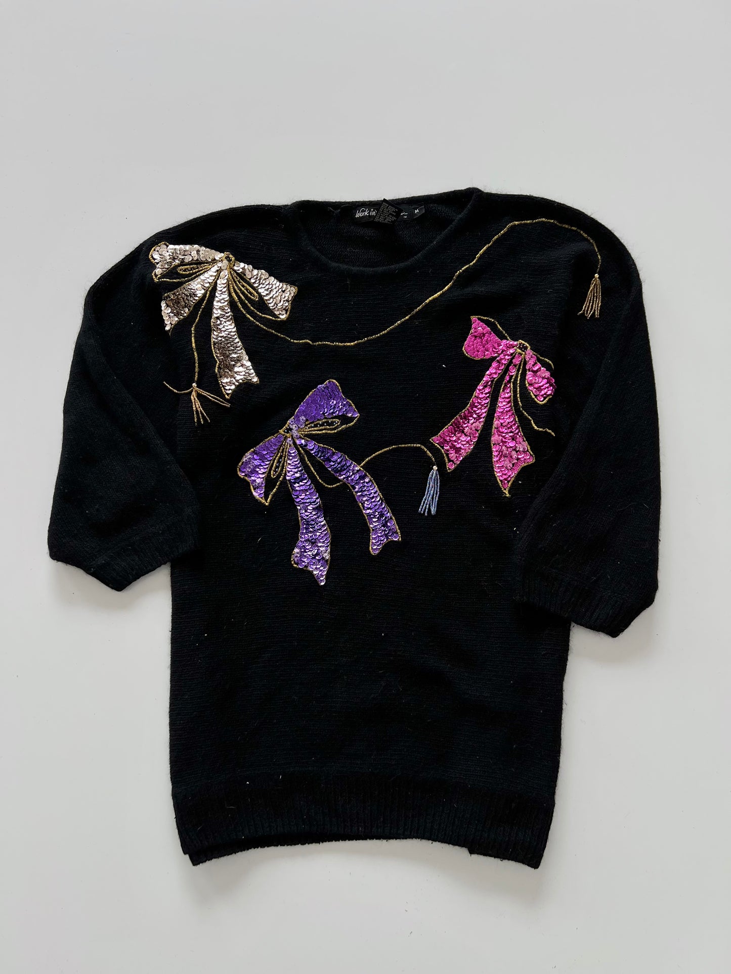 Work In Progress Hand Embroidered Sweater-Bust 42