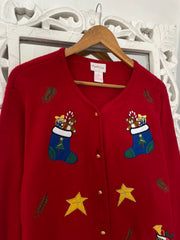 Crystal Kobe Christmas Sweater-Bust 44