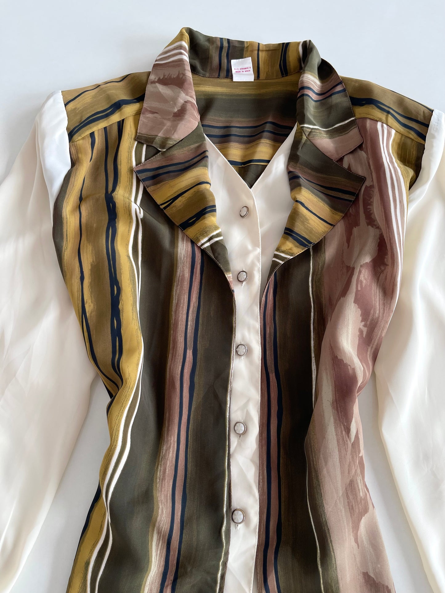 Marlin Duque Vintage Shirt -Bust 46