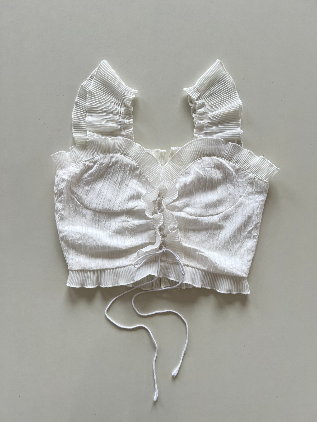 Ruffle Top-Bust 32