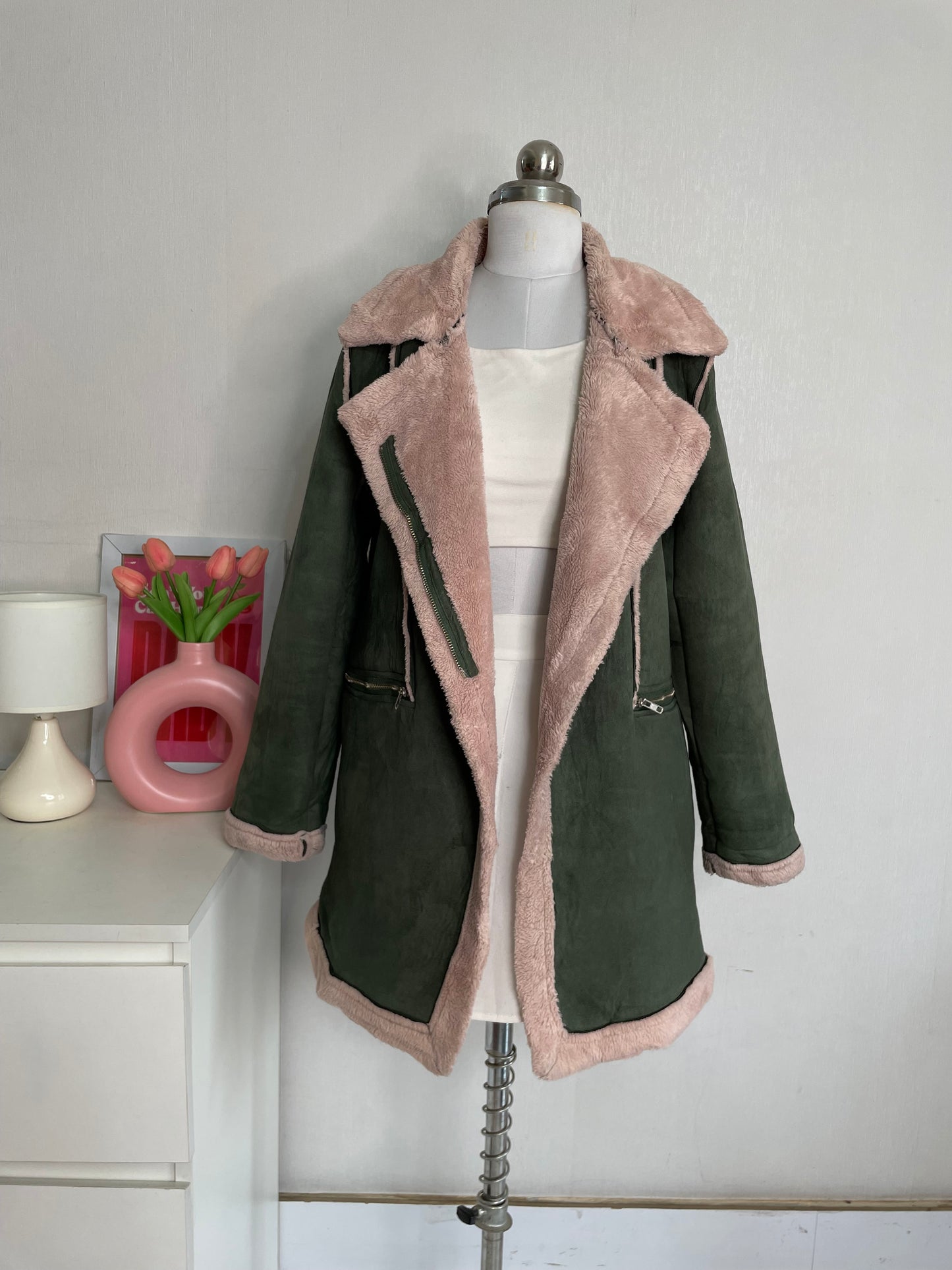 SUEDE JACKET-BUST 42