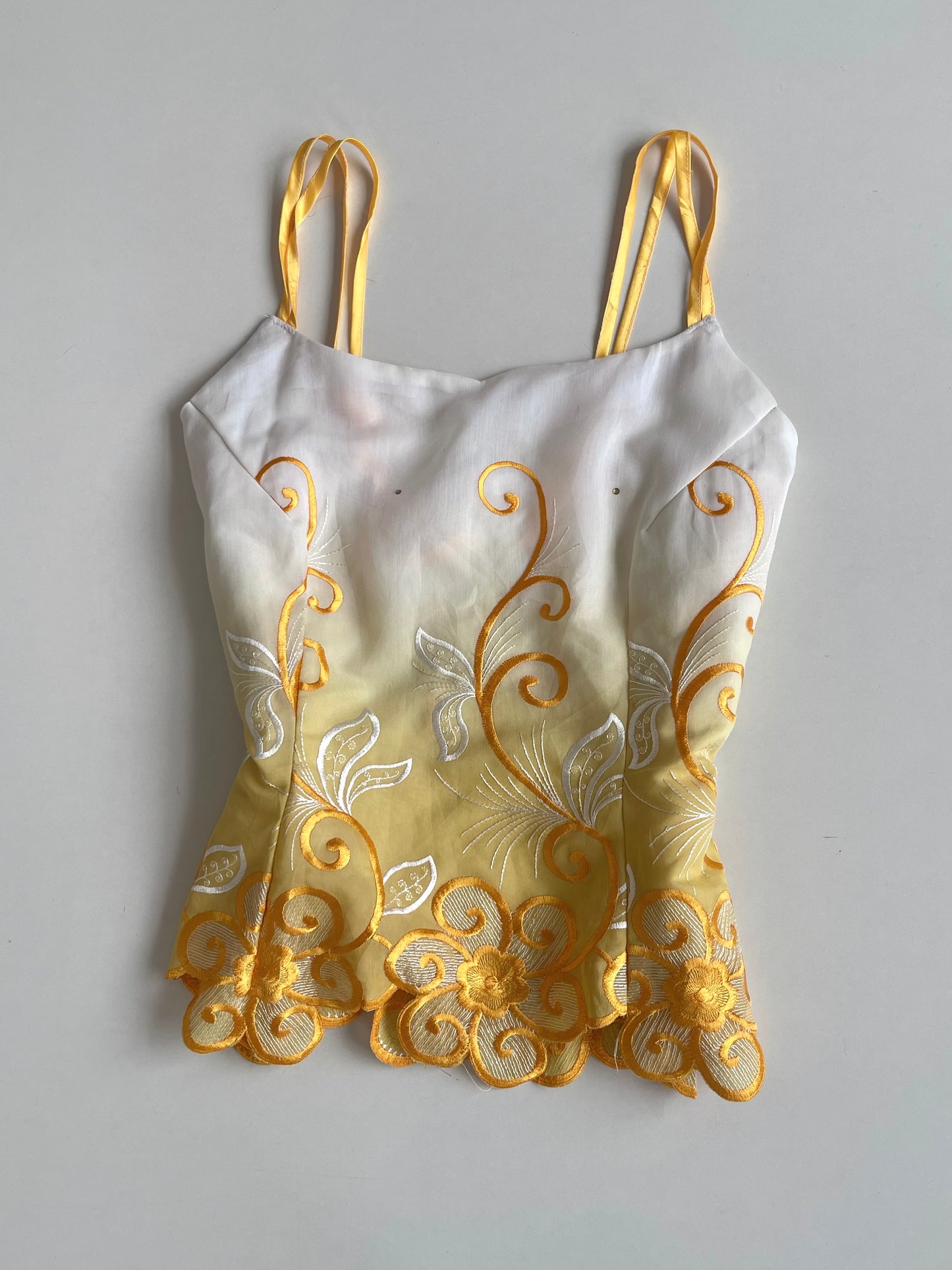 Embroidered Vintage Top-Bust 40