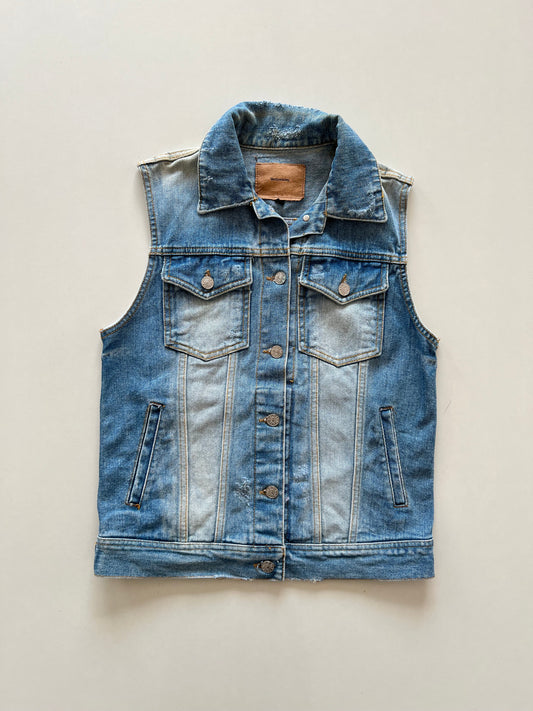 Wednesday Denim Vest-Bust 36