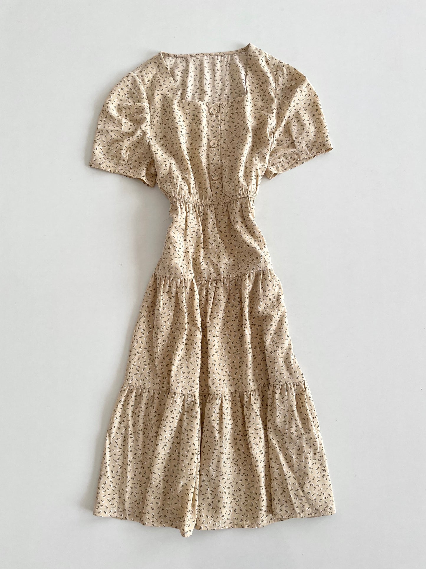Beige Korean Dress-Bust 38