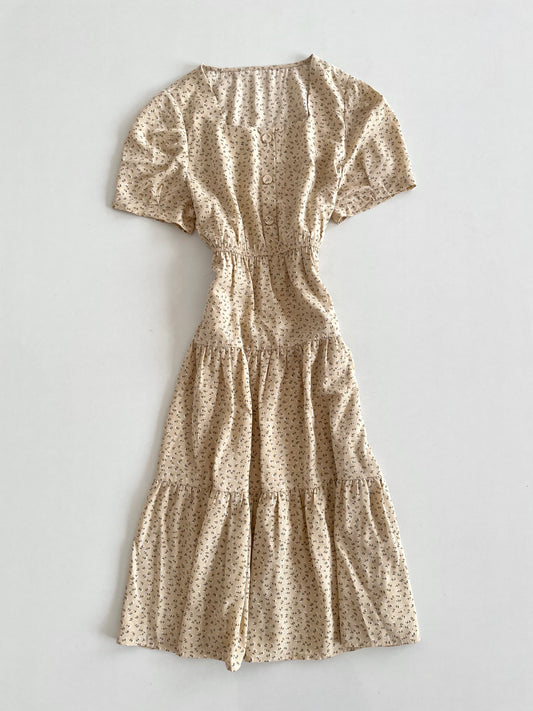 Beige Korean Dress-Bust 38