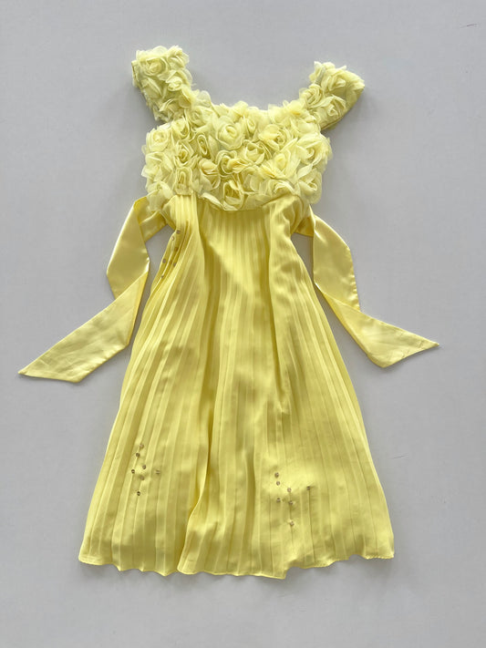 Monsoon Lemon Dress-Bust 34