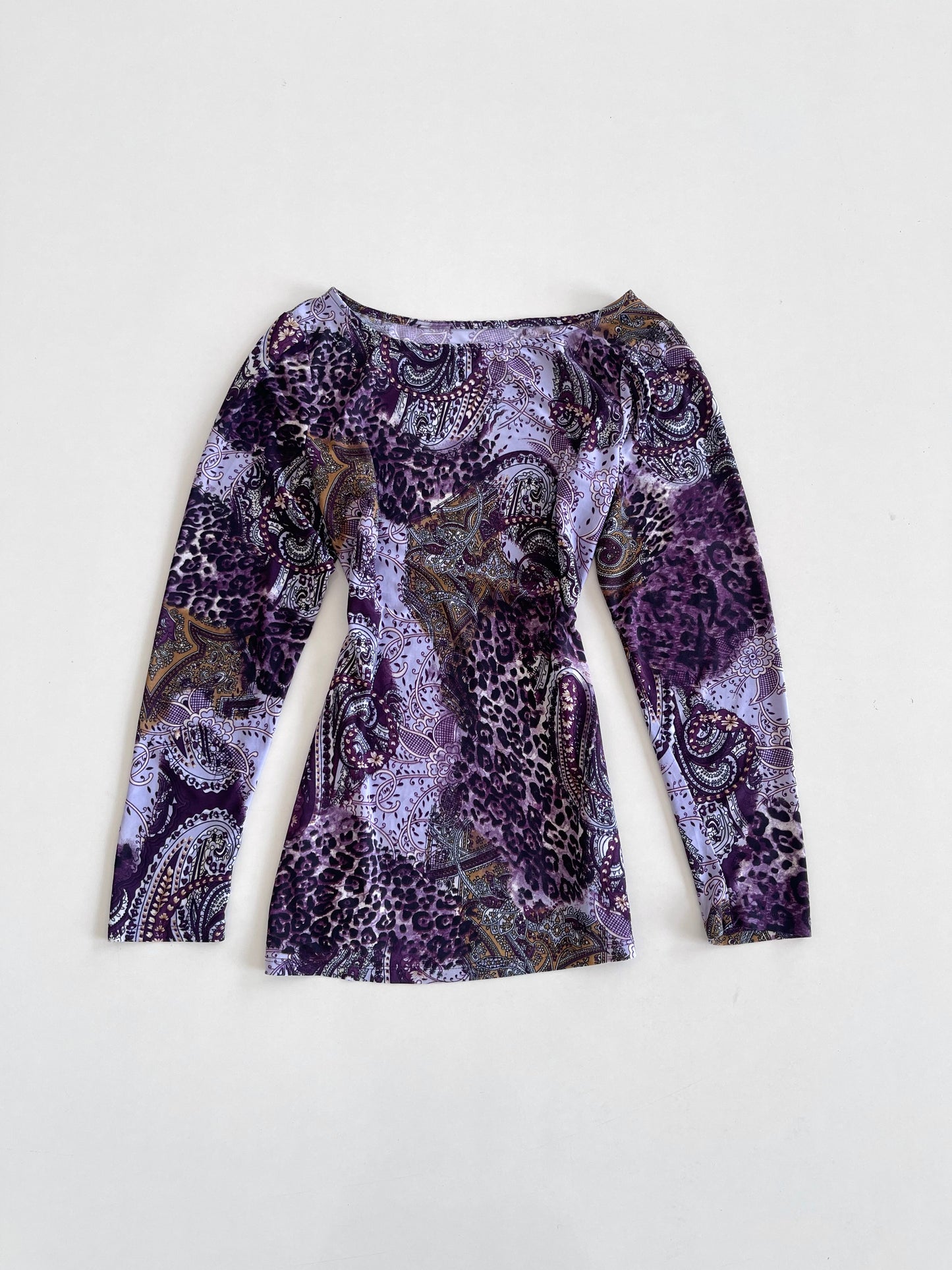 Vintage Paisley Top-Bust 36 to 38