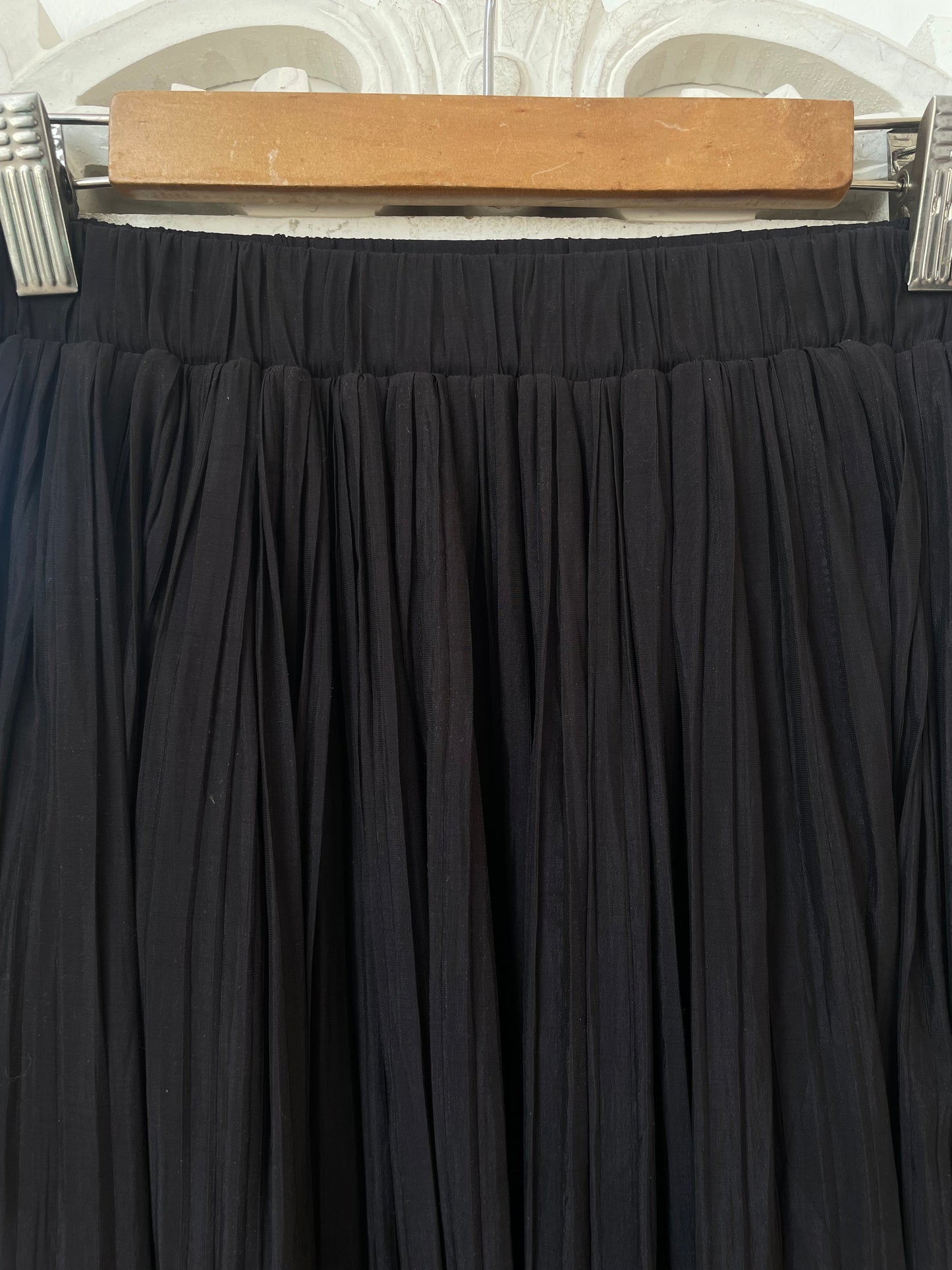 Solid Black Prairie Skirt-Waist 26 to 32