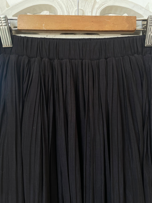 Solid Black Prairie Skirt-Waist 26 to 32
