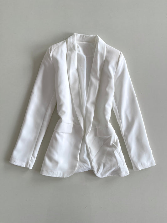 Formal White Blazer-Bust 36