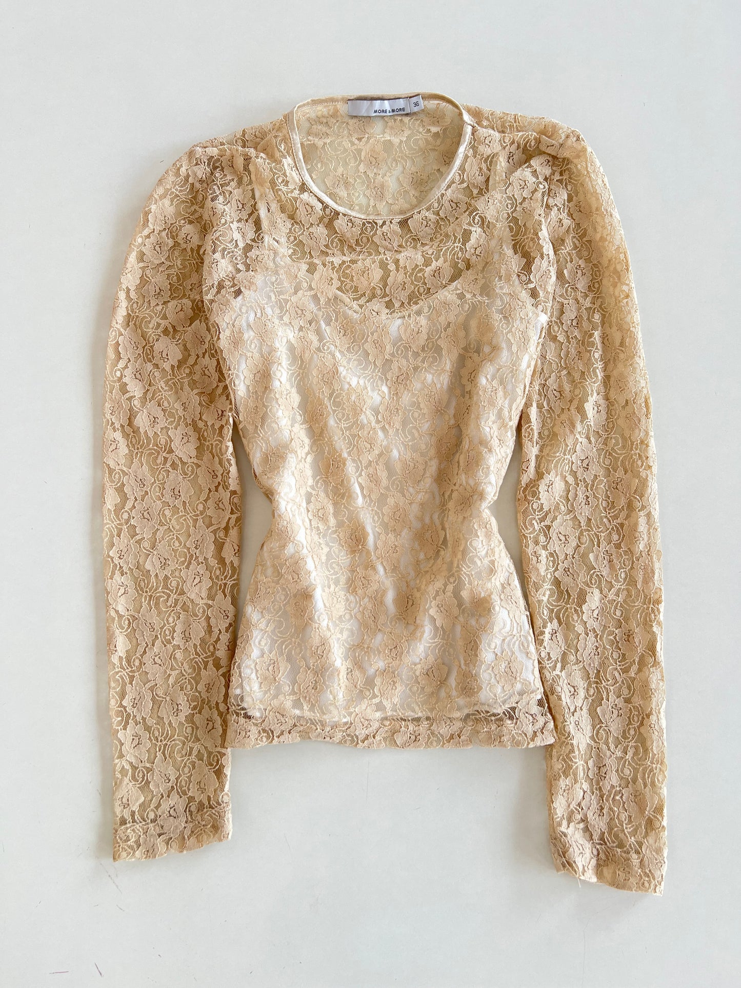 More & More Lace Top-Bust 34
