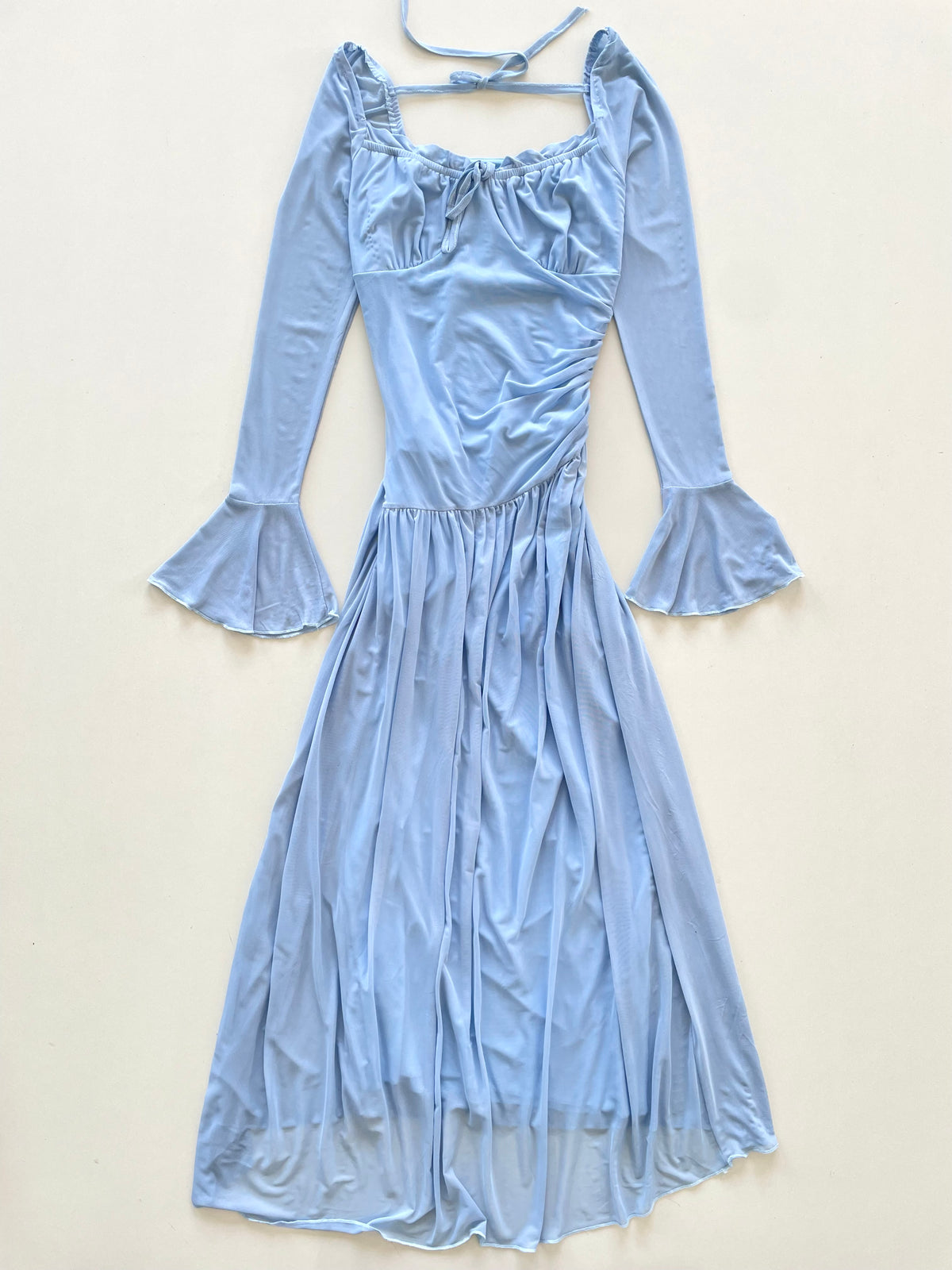 Baby Blue Dress-Bust 34 to 36