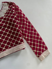 Embroidered Top-Bust 32