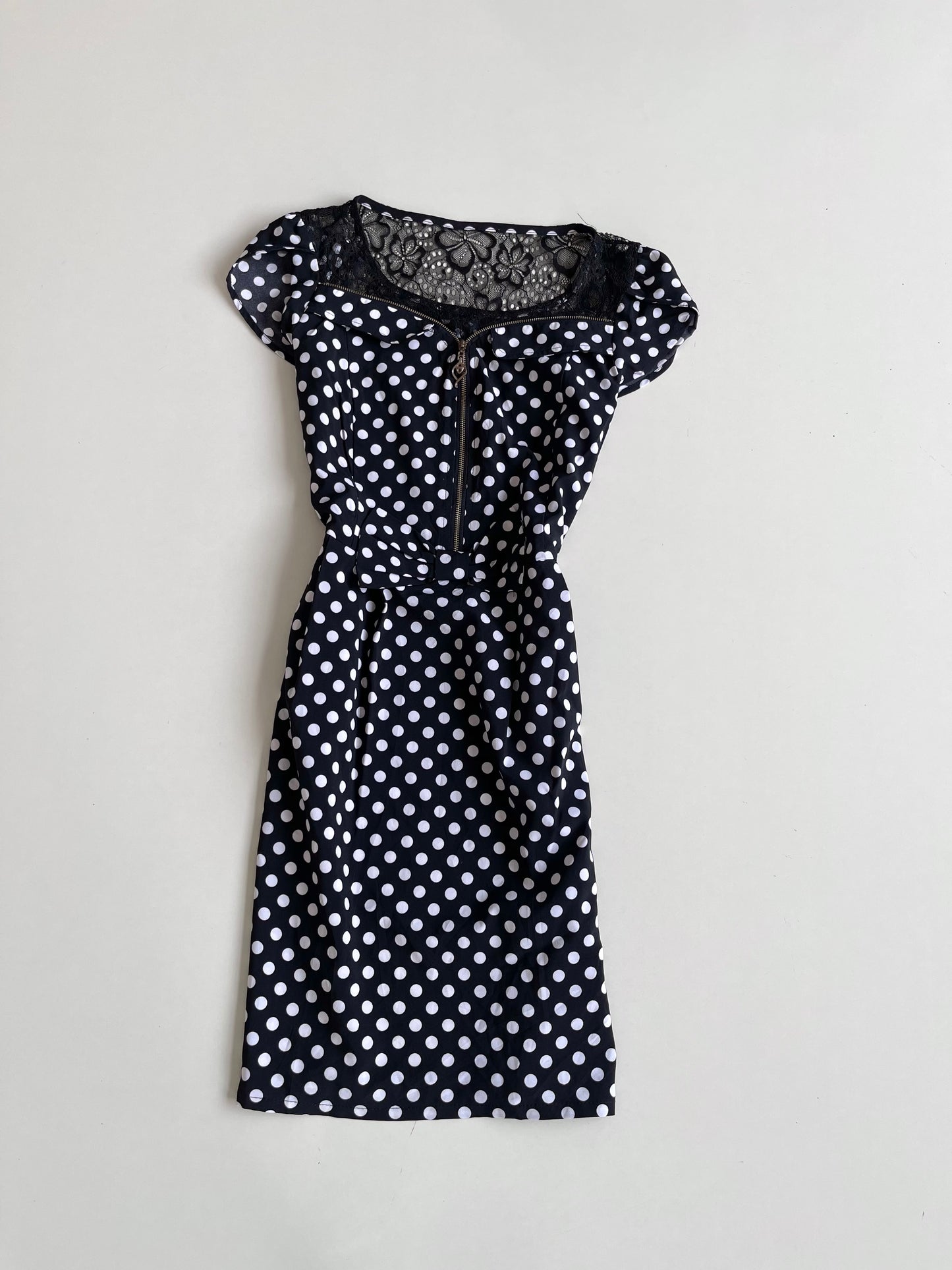 Polka Dot Dress-Bust 36
