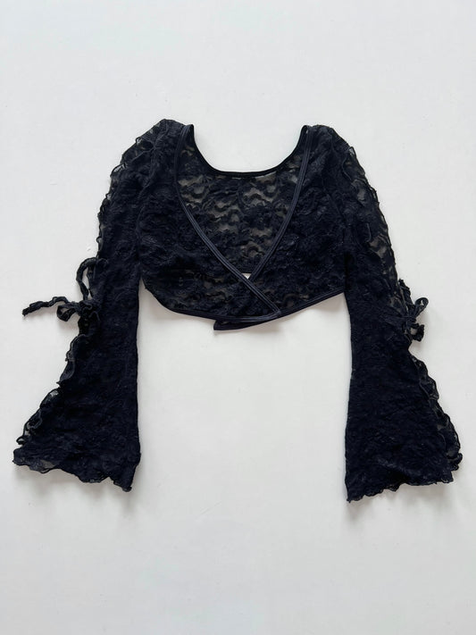 Girly Sheer Goth Top-Bust  28 to 30