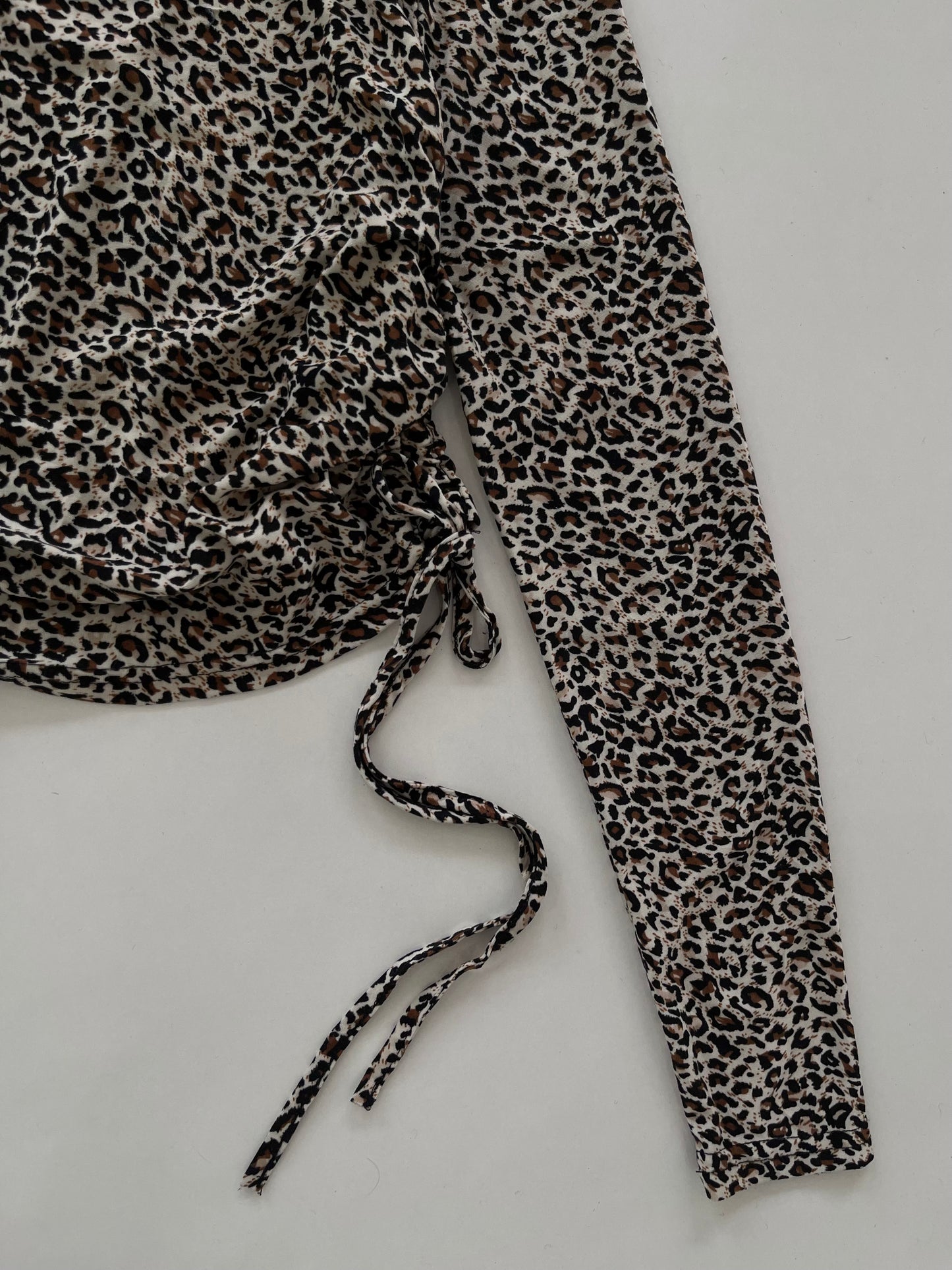 Animal Print Y2k Top-Bust 32 to 34