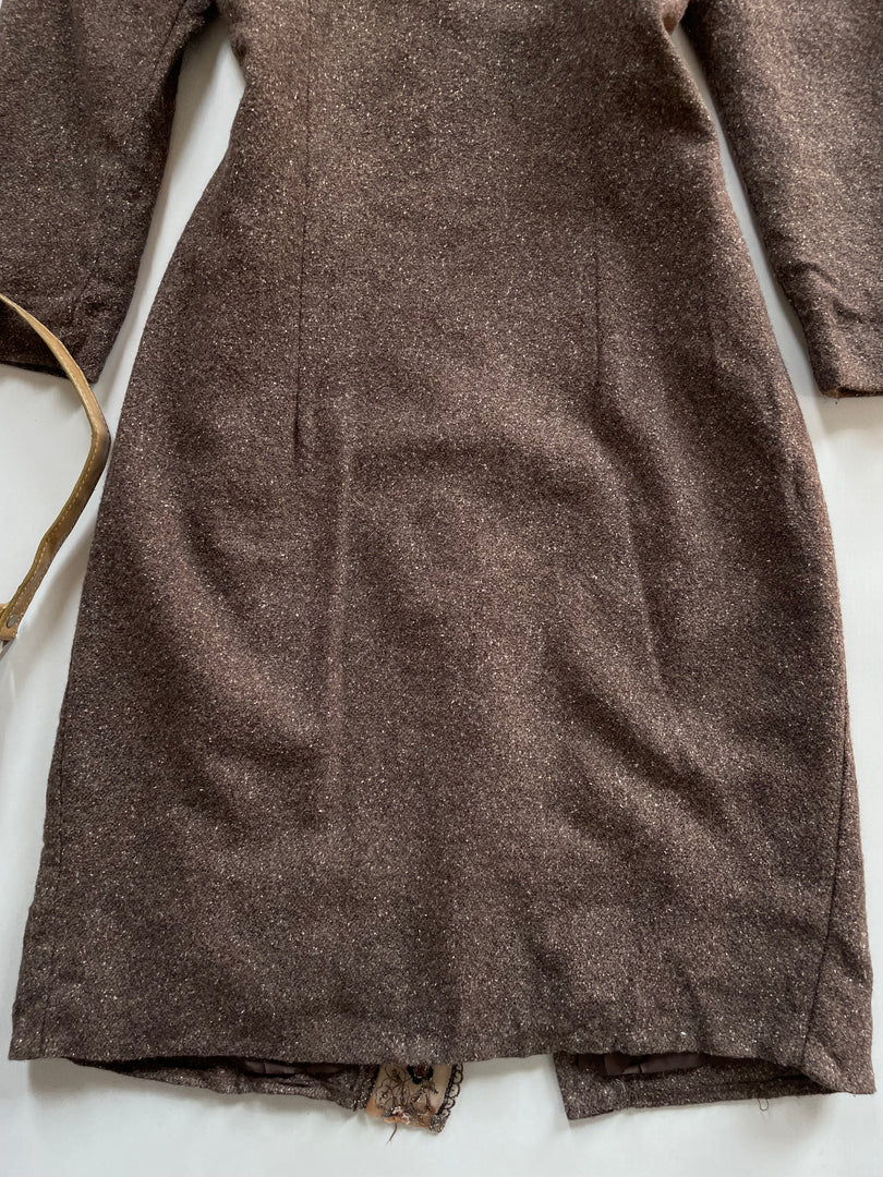 Winter Tweed Dress-Bust 34