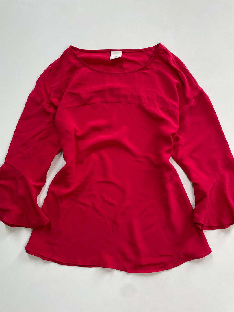 100% Silk Top-Bust 36