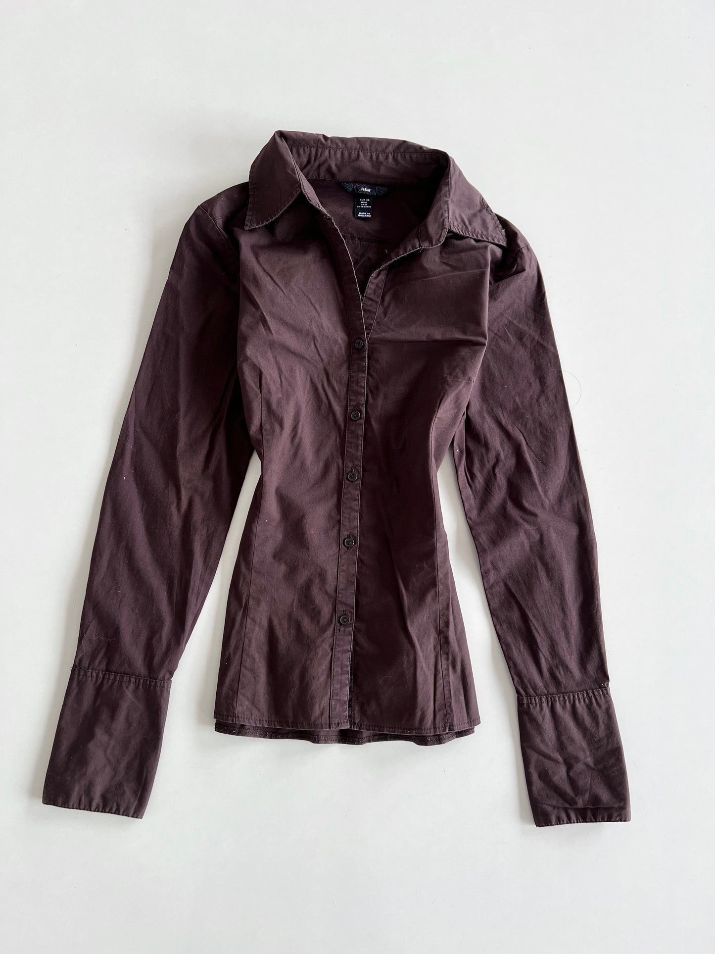 H&M 95% Cotton Shirt -Bust 34