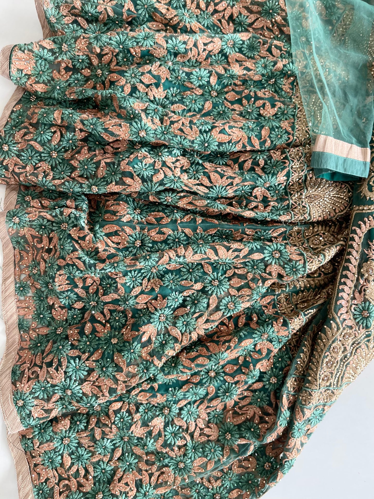 Embroidered Ethnic Dress-Bust 40