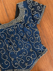 Heavily Embroidered Top-Bust 30