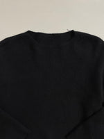 Load image into Gallery viewer, Solid Black Super Soft Sweater-Bust 40 to 44
