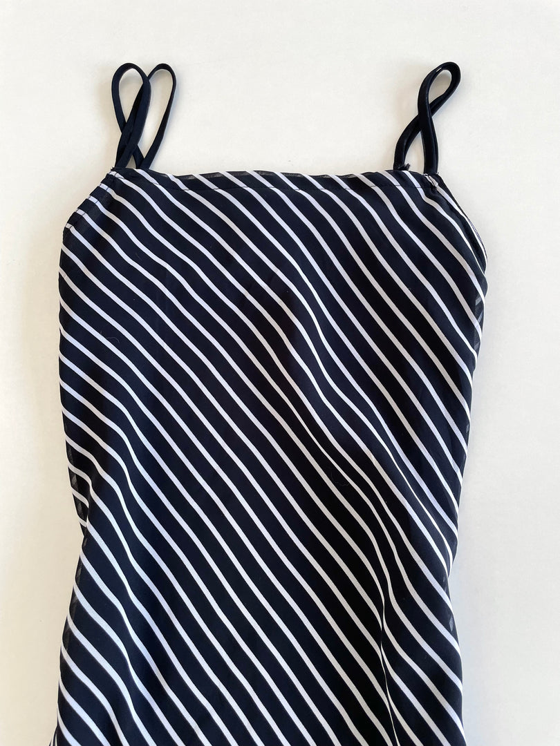Striped Slip Dress-Bust 32 to 34