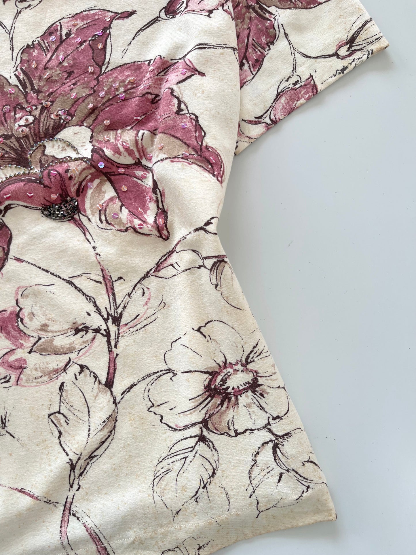 Vintage Embroidered Top-Bust 40 to 42