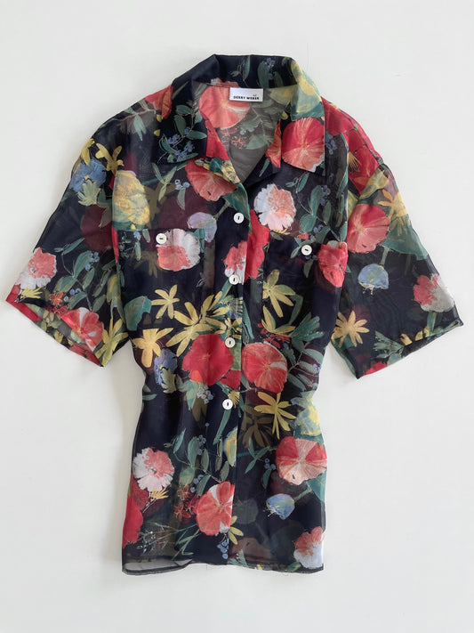 Gerry Weber Sheer Shirt-Bust 46
