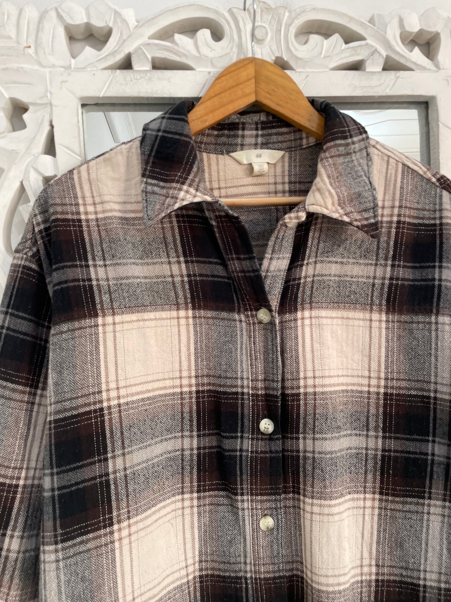 H&M Super Thick Shacket-Chest 48