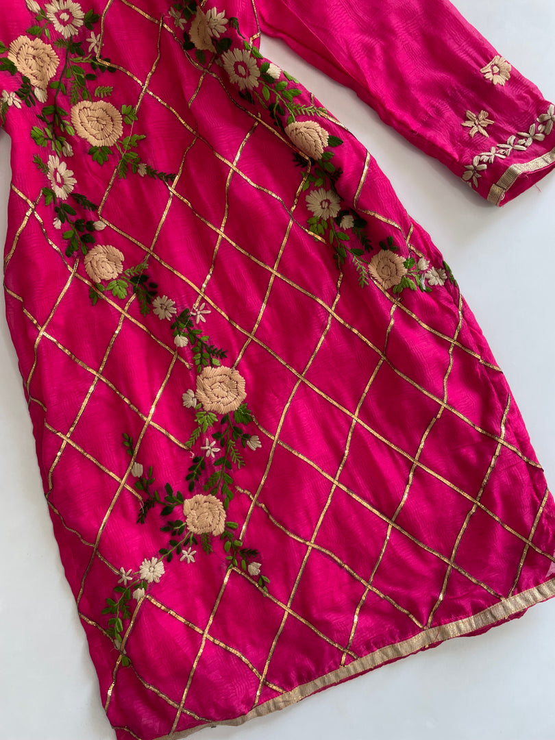 Embroidered Kurti-Bust