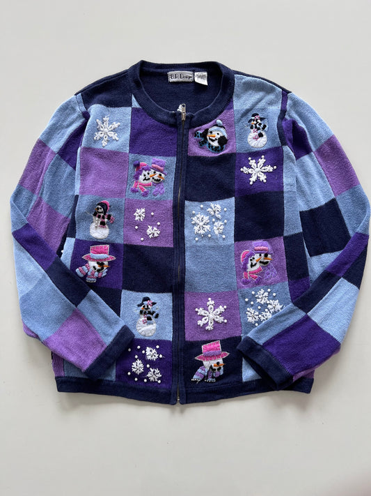B.P. Design Christmas Zipper -Bust 50