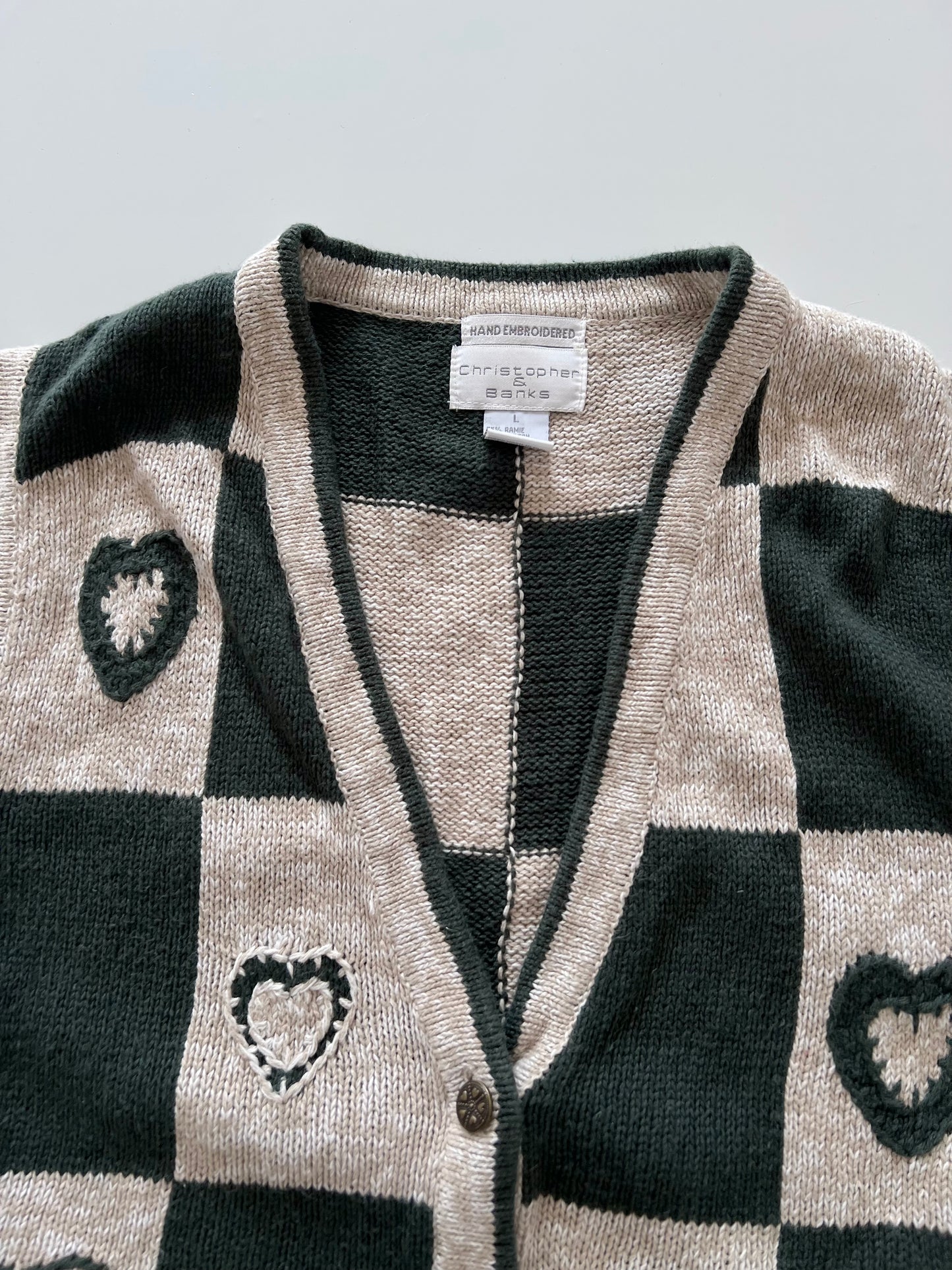 Christopher&Banks Embroidered Sweater-Bust 42