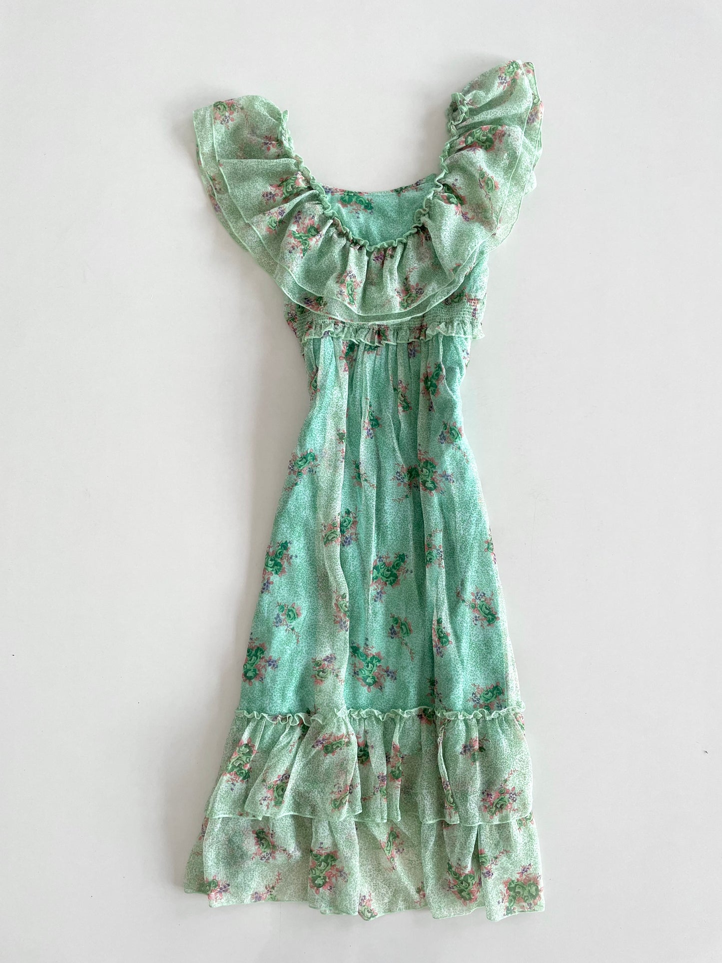 Ruffle Dress-Bust 32