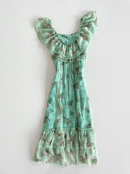 Ruffle Dress-Bust 32