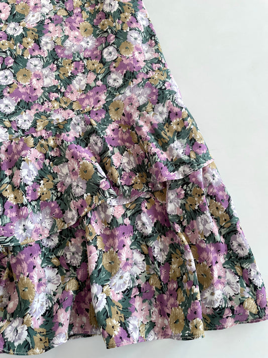 Vintage Floral Skirt-Waist 26