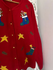 Crystal Kobe Christmas Sweater-Bust 44