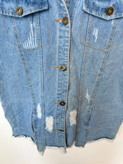 Alto Denim Vest-Bust 38