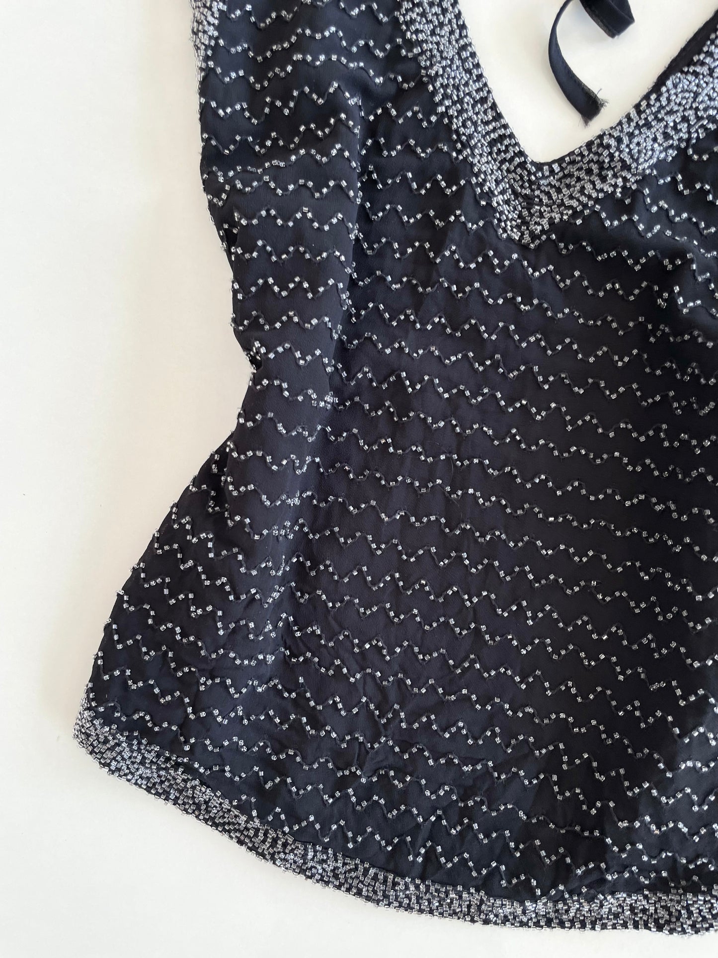 Vintage Embroidered Top-Bust 40