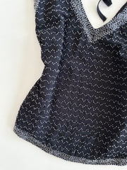 Vintage Embroidered Top-Bust 40