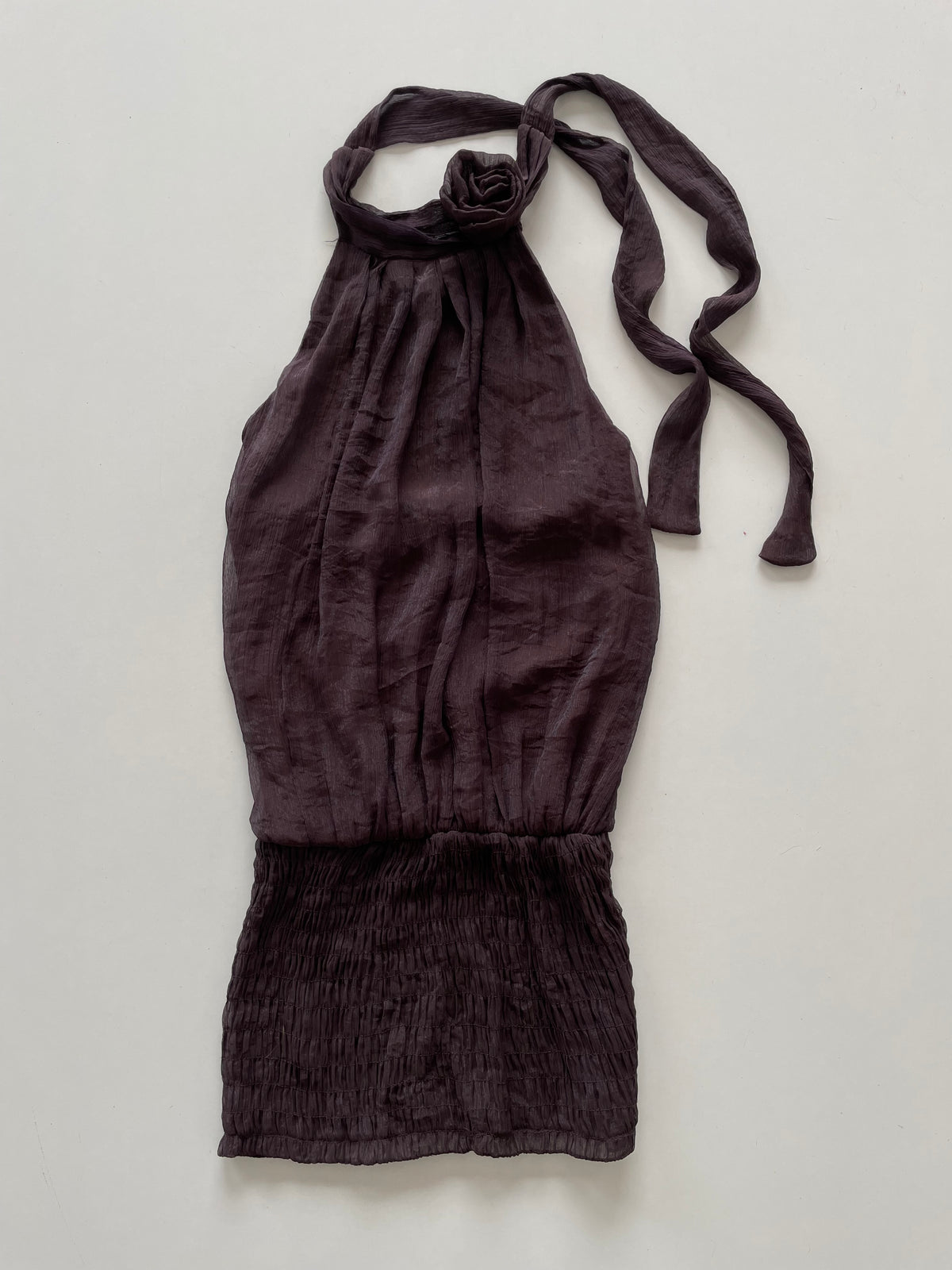 Halter Neck Vintage Top-Bust 36 to 38