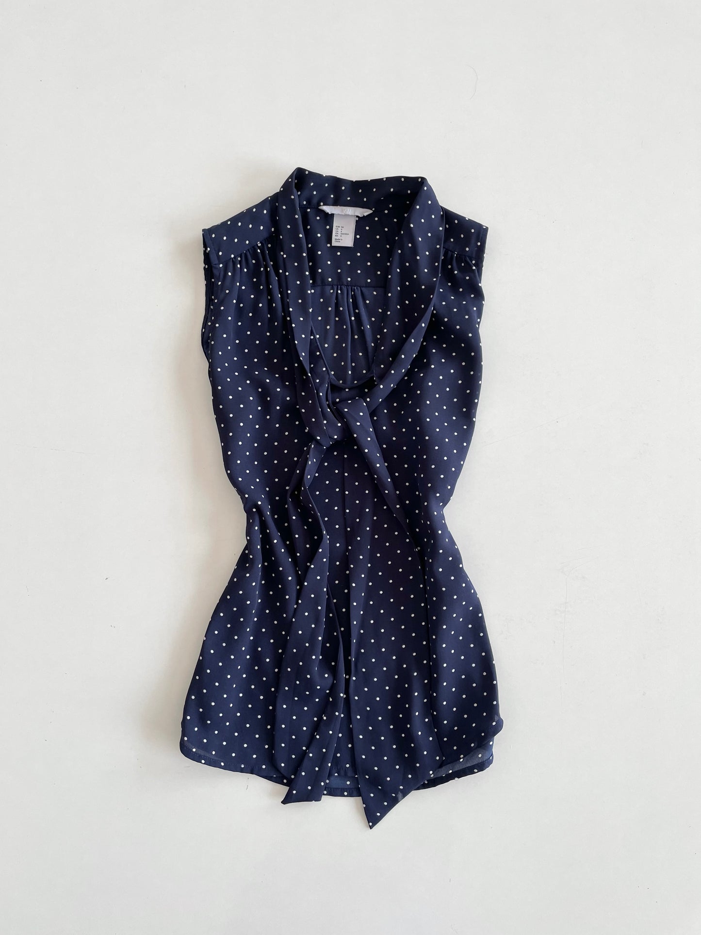 H&M Polka Dot Top-Bust 34
