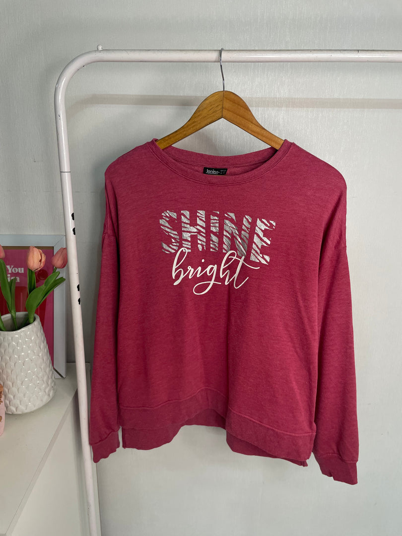 SHINE BRIGHT SWEATSHIRT - BUST 46