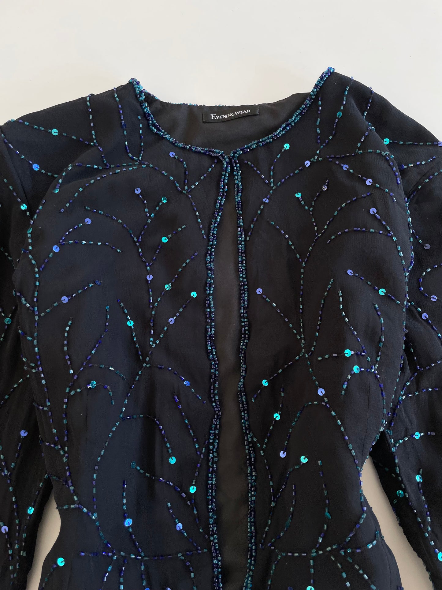 Eveningwear Heavily Embroidered Top-Bust 38