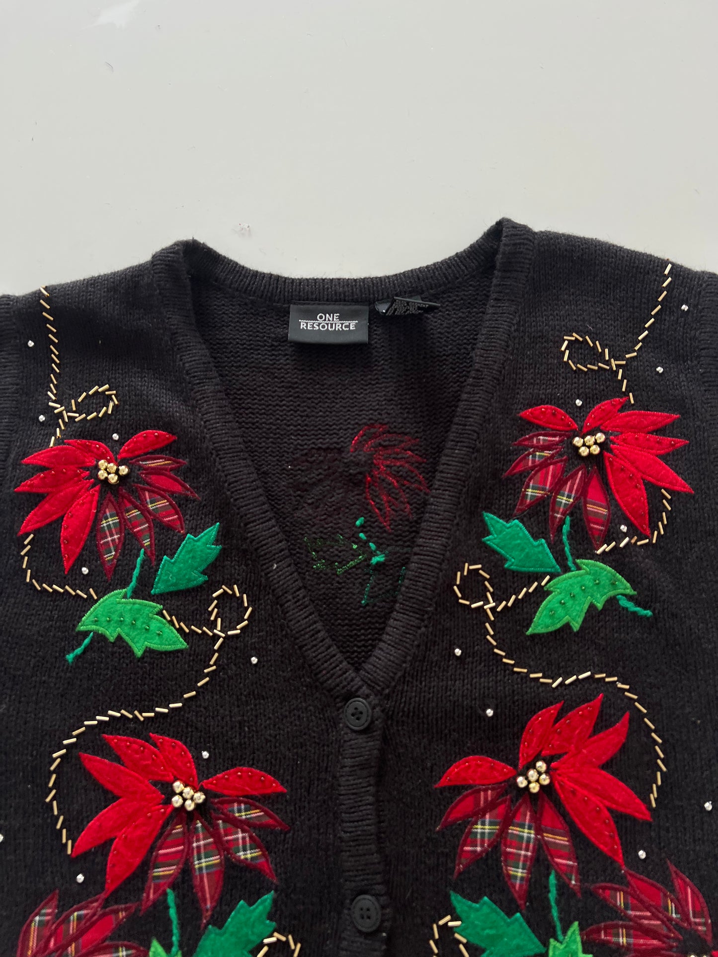 One Resource Embroidered Sweater-Bust 42