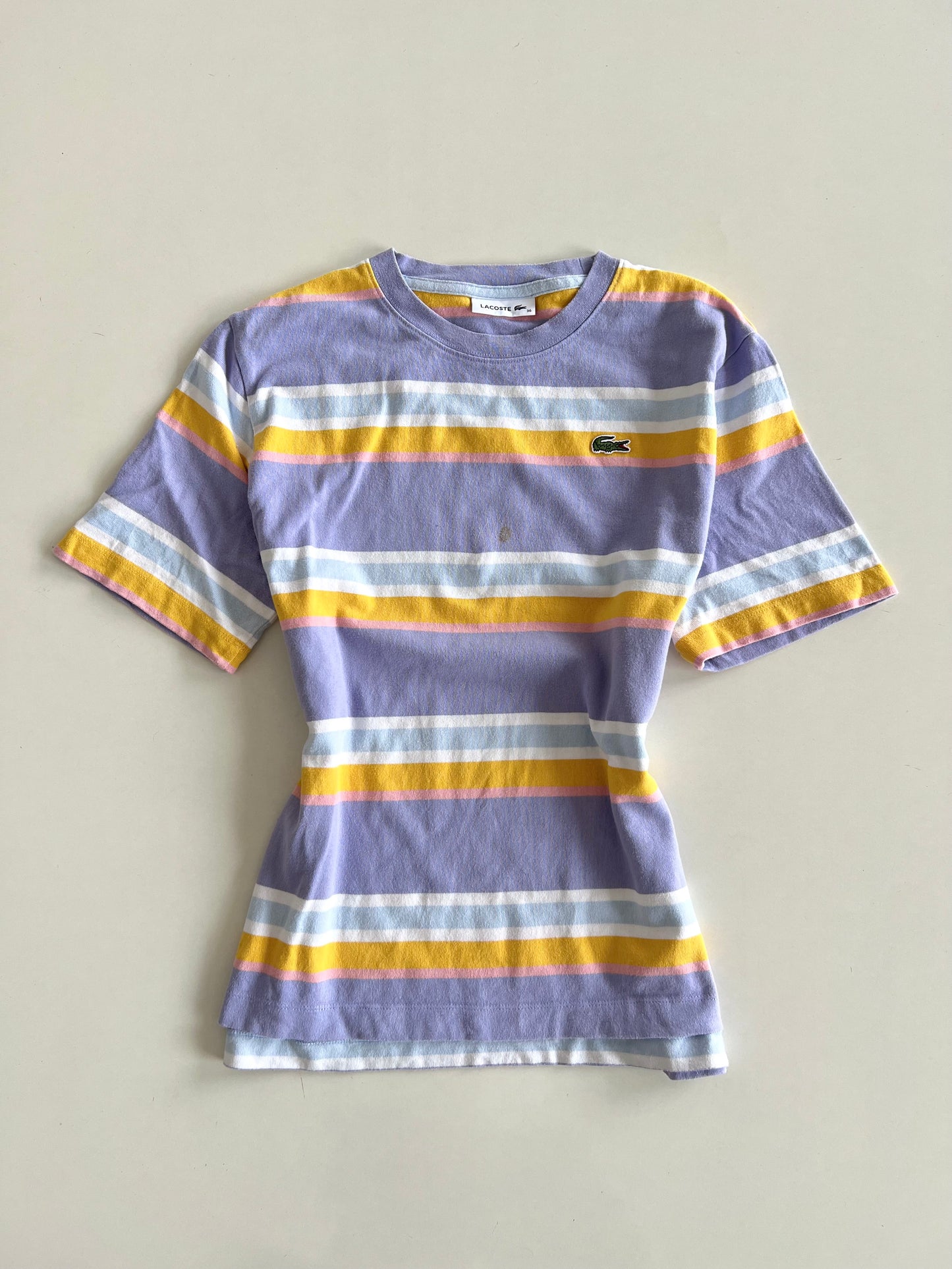 Lacoste Vintage Tshirt-Bust 42
